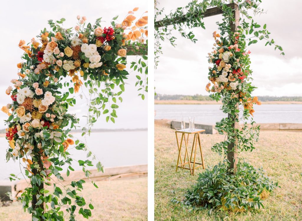 Floral design and installation by Gray Harper