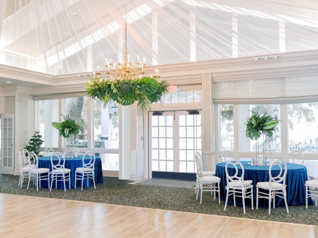 Wedding reception at Savannah Yacht Club