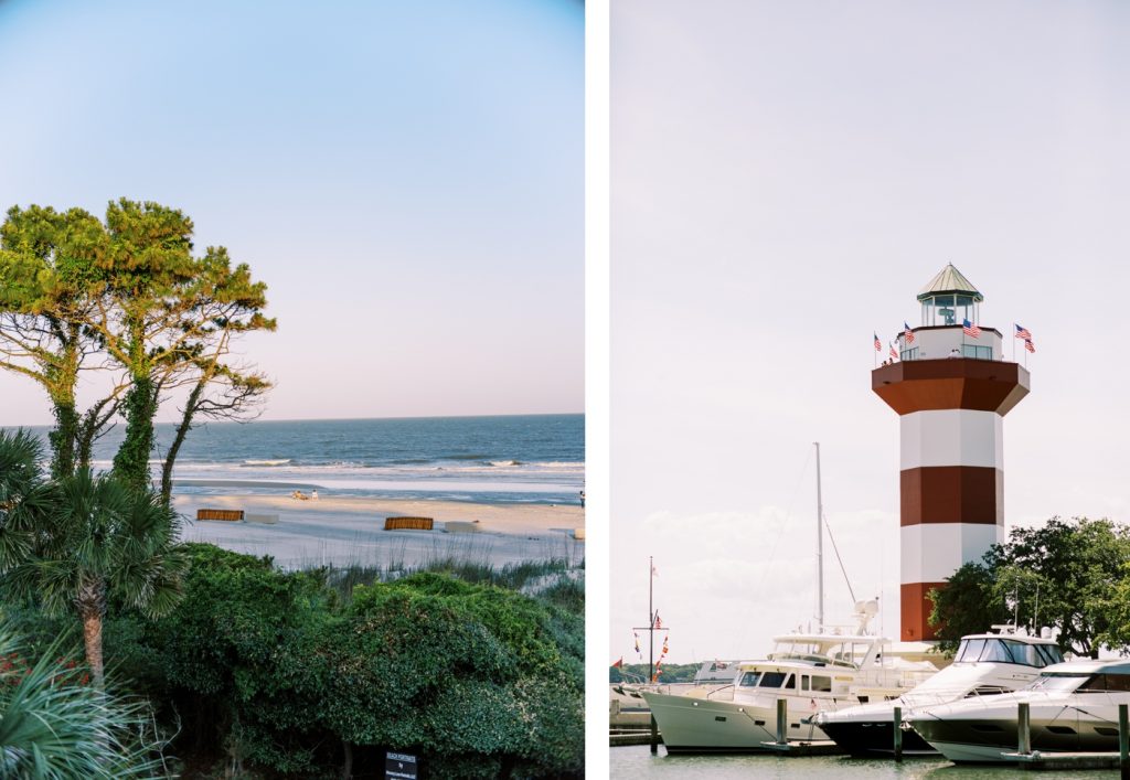 Natural and Coastal Wedding at Sea Pines Resort