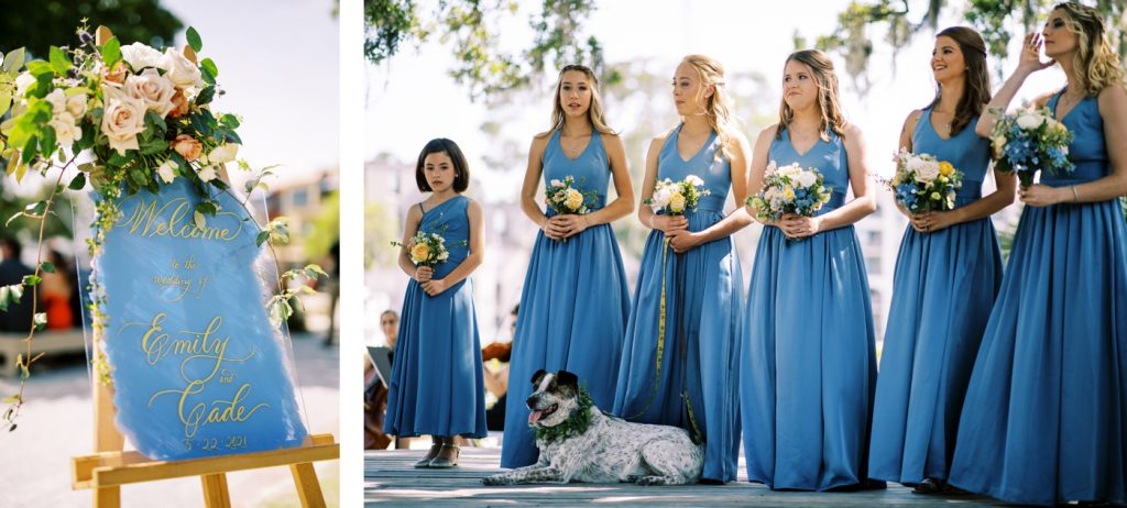 Outdoor wedding ceremony under Liberty Oak at Sea Pines Resort