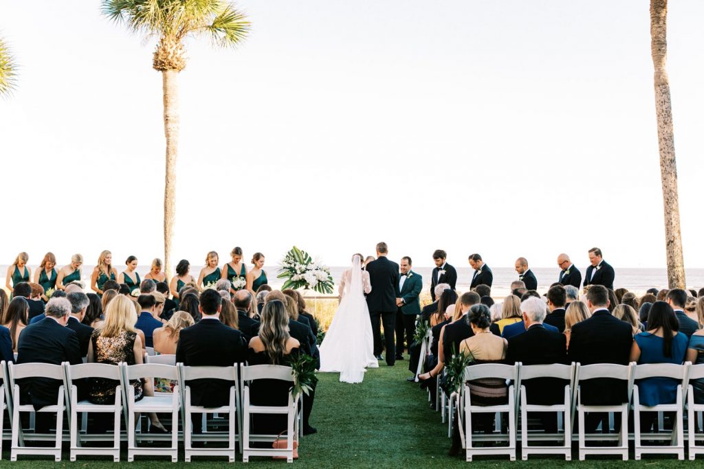 Destination wedding at the King + Prince Resort