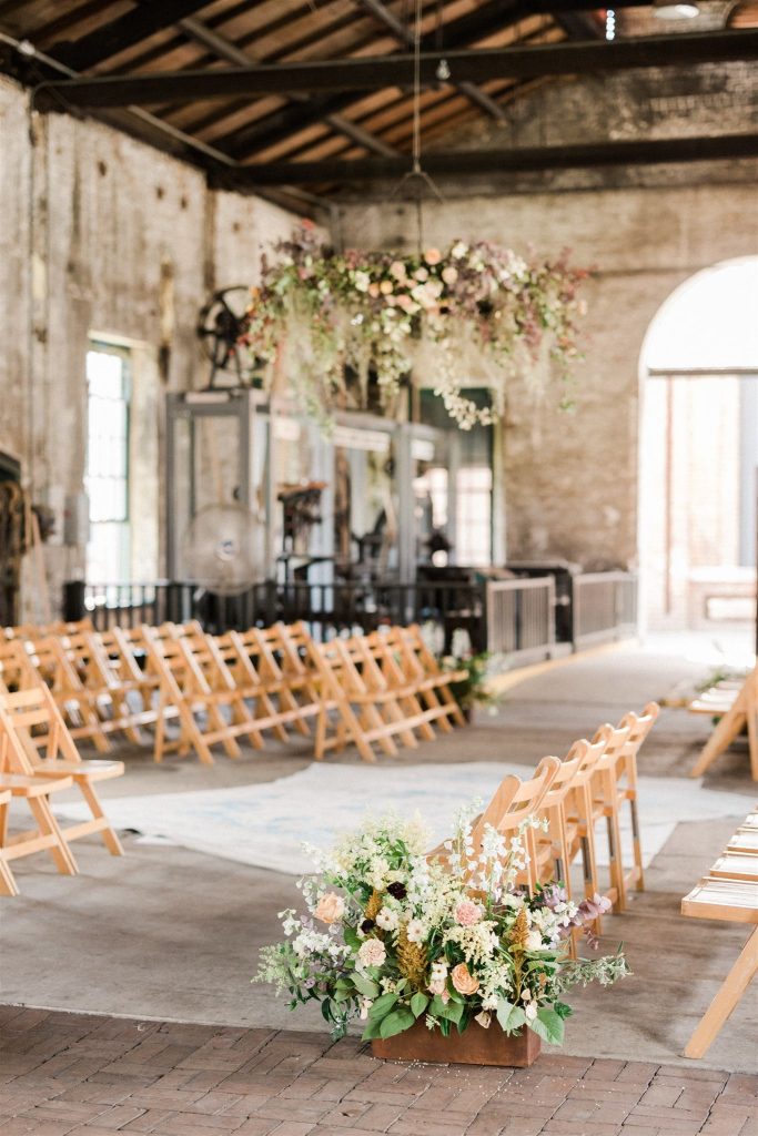 Wedding ceremony at Georgia State Railroad Museum