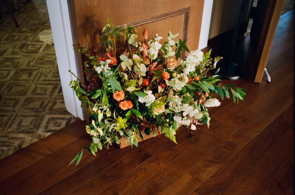 Fall wedding floral arrangements