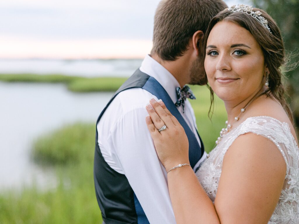 Southern bride and groom