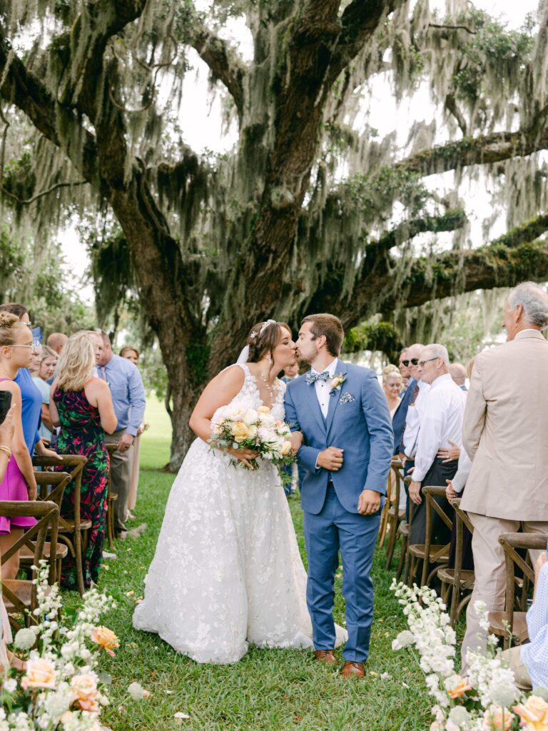 Crane cottage wedding ceremony