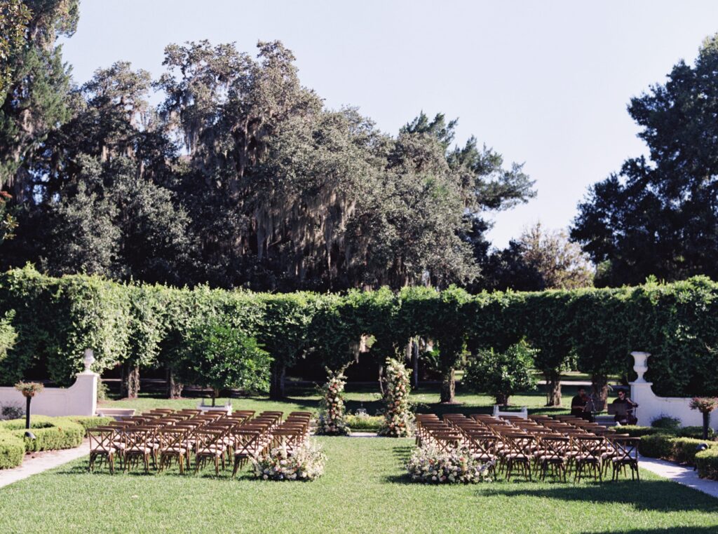 Jekyll Island Club Wedding ceremony