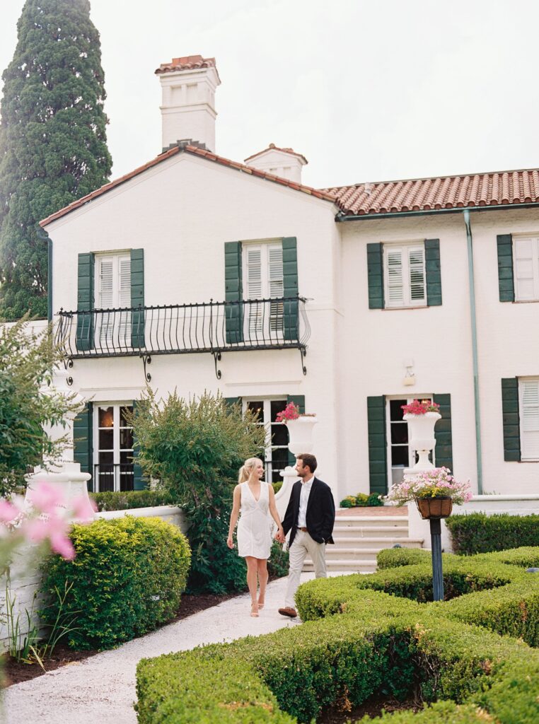 Georgia bride and groom at Crane Cottage