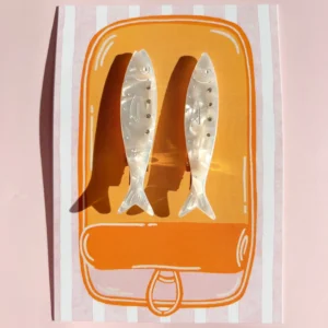 Sardine Hair Clip Set